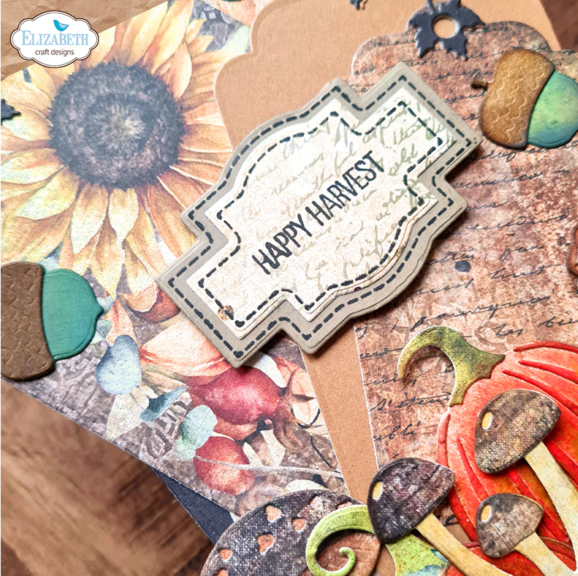 Elizabeth Craft Designs Layered Labels Die Set