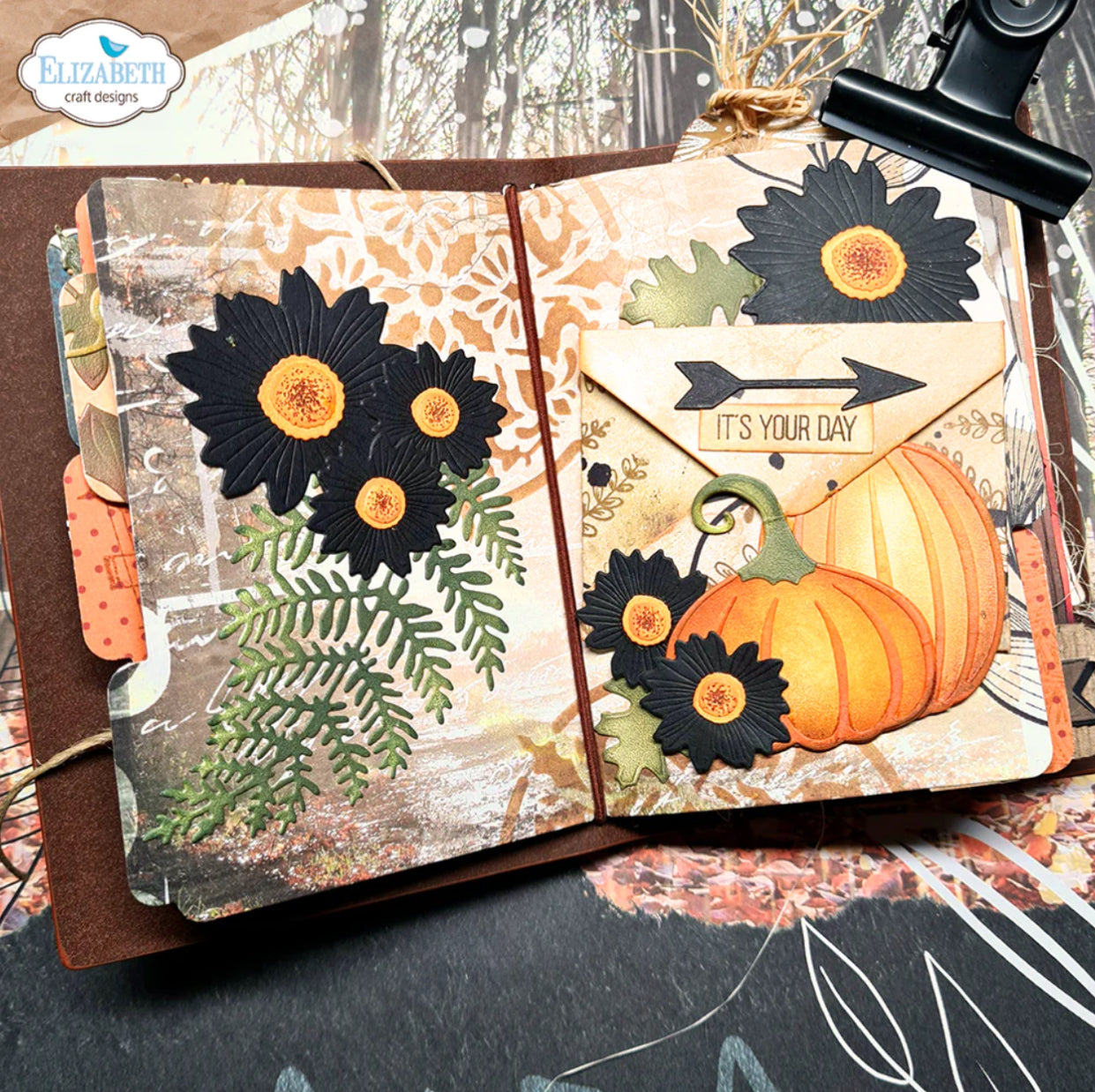 Elizabeth Craft Designs Festive Harvest Die Set