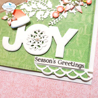 Elizabeth Craft Designs Seasonal Sentiments Stamp Set
