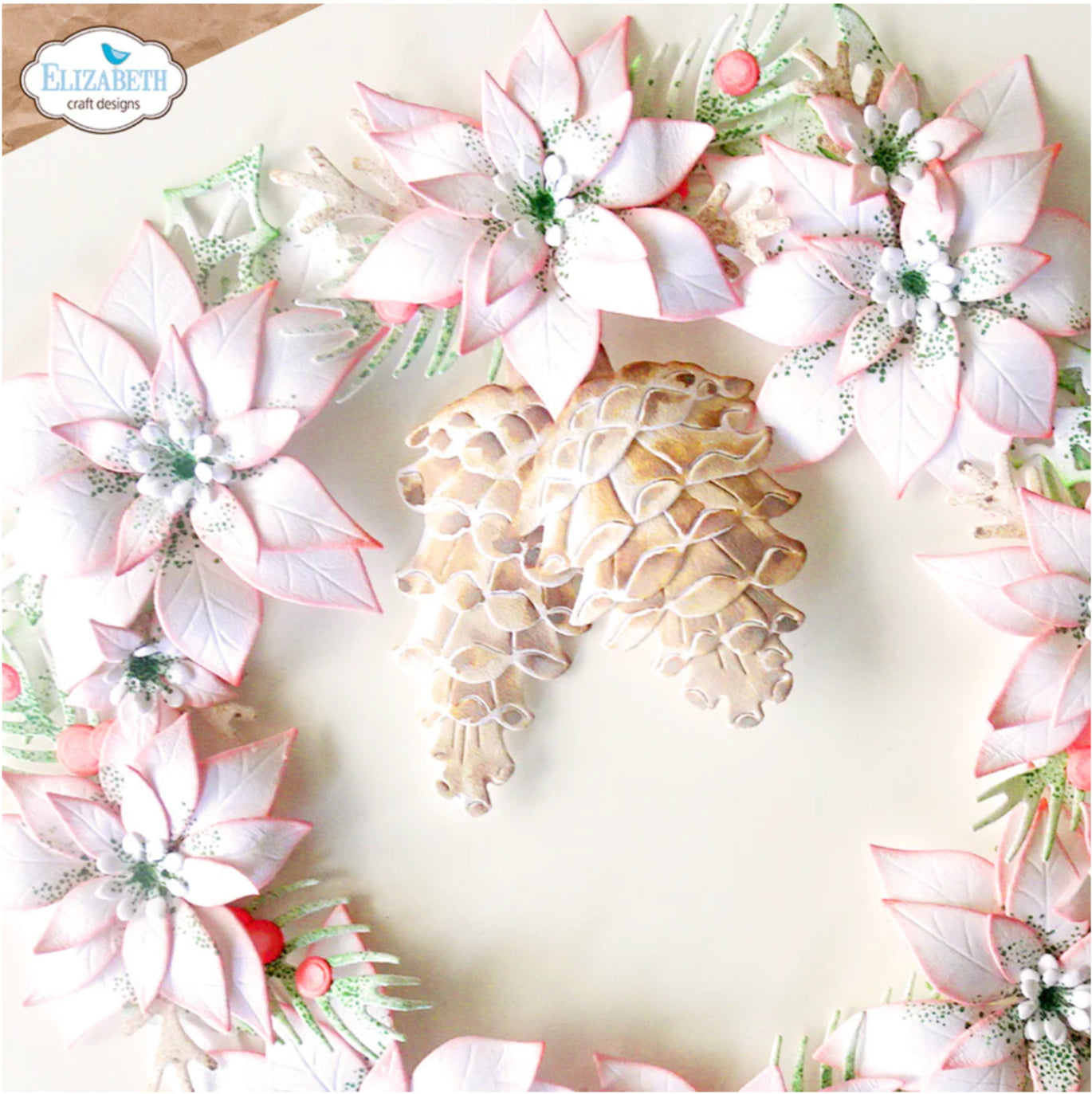 Elizabeth Craft Designs Pine Cones Die Set