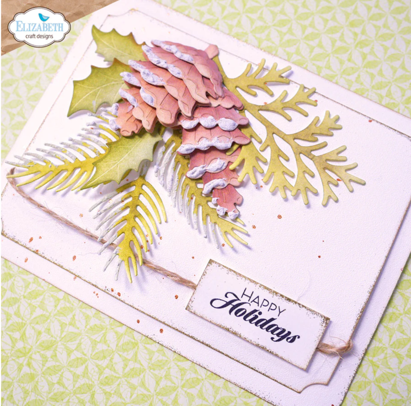Elizabeth Craft Designs Pine Cones Die Set