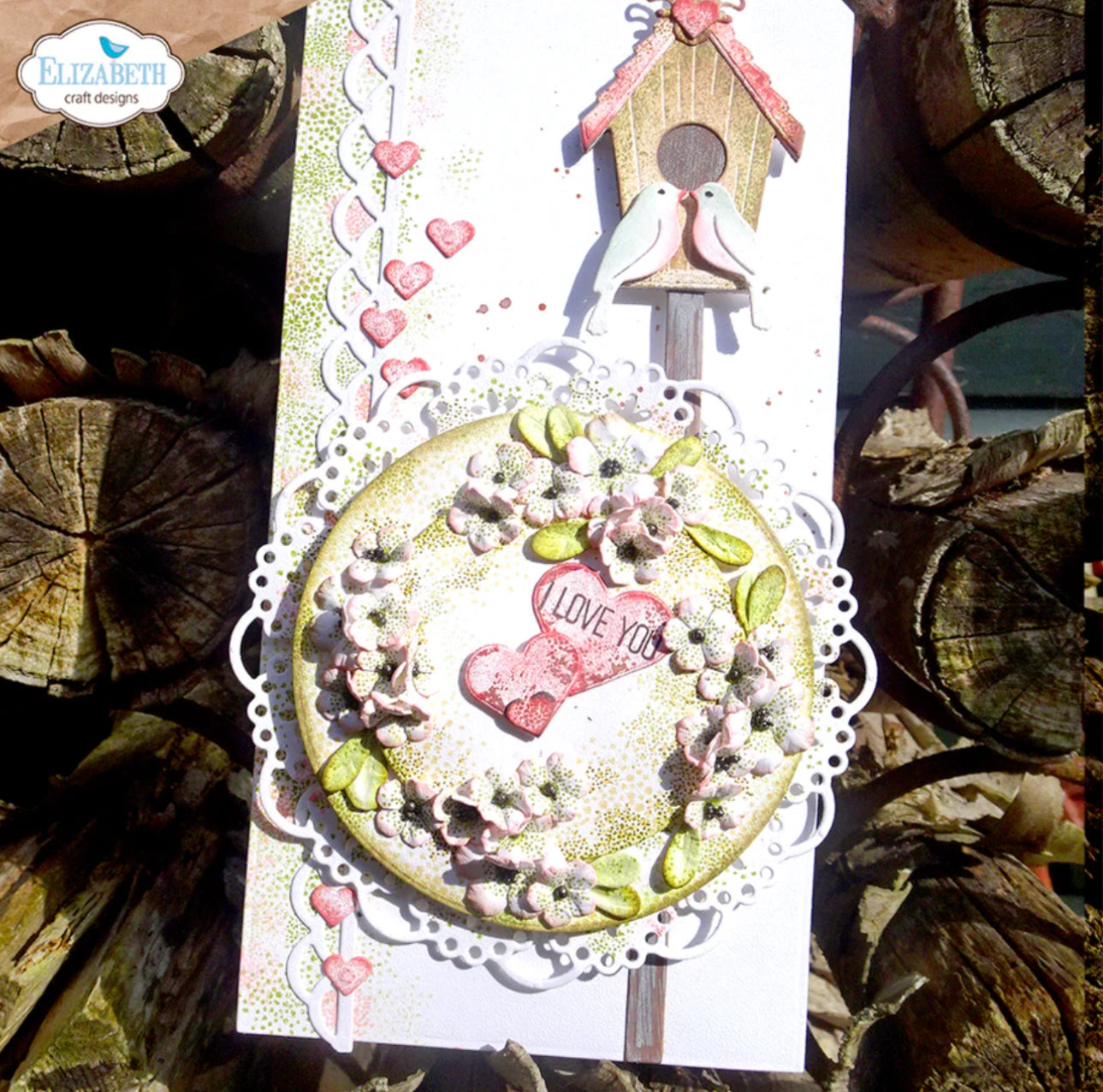 Elizabeth Craft Designs Floral Greenery 1 Die Set