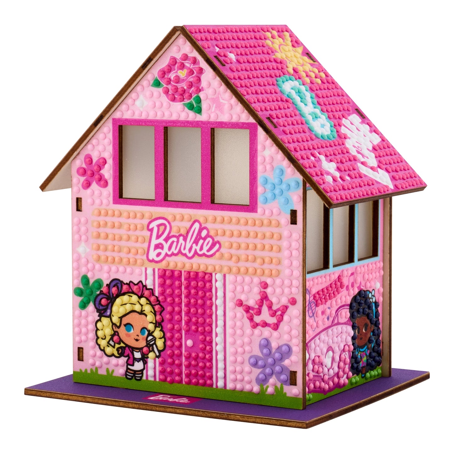 Diamond Art Club LED 3D Gem House - Barbie’s™ Villa