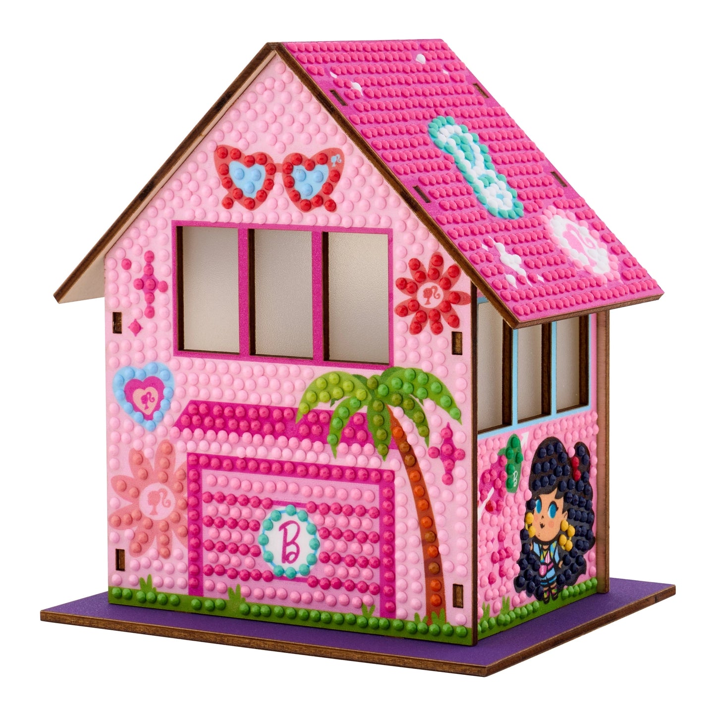 Diamond Art Club LED 3D Gem House - Barbie’s™ Villa