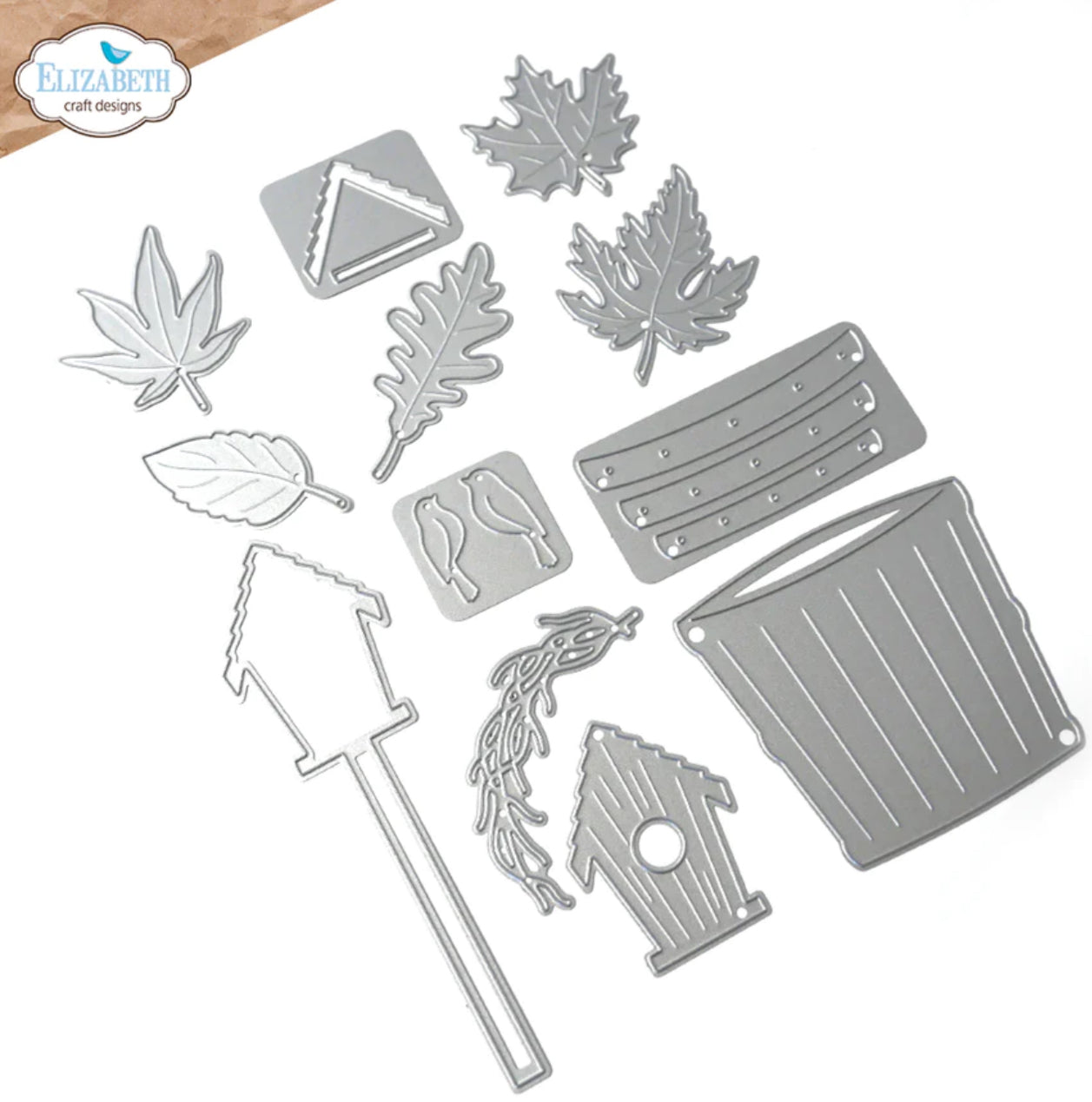 Elizabeth Craft Designs Floral Foliage 1 Die Set