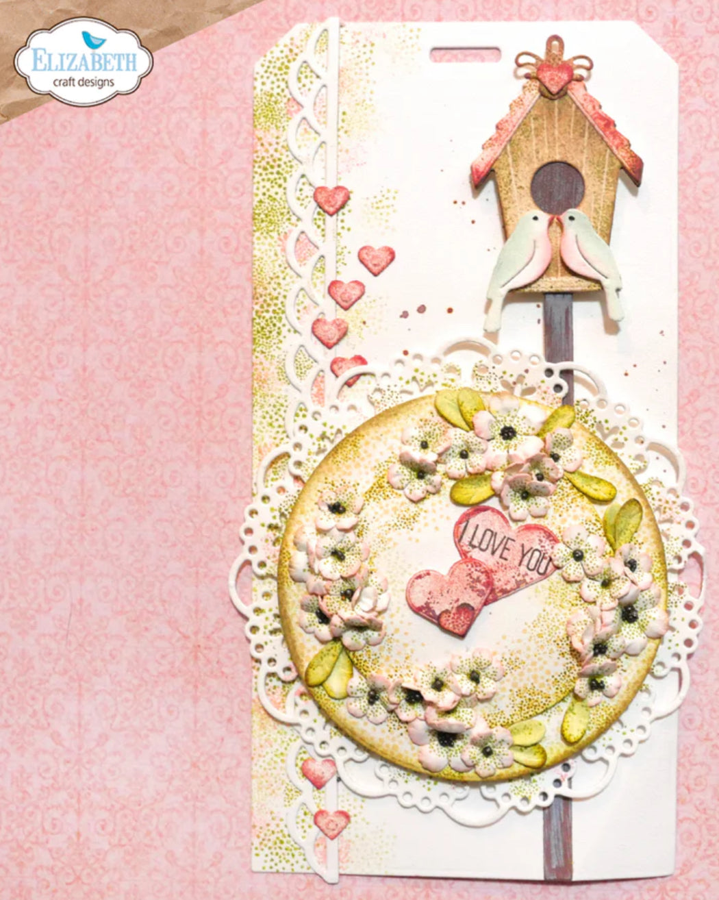 Elizabeth Craft Designs Floral Foliage 1 Die Set