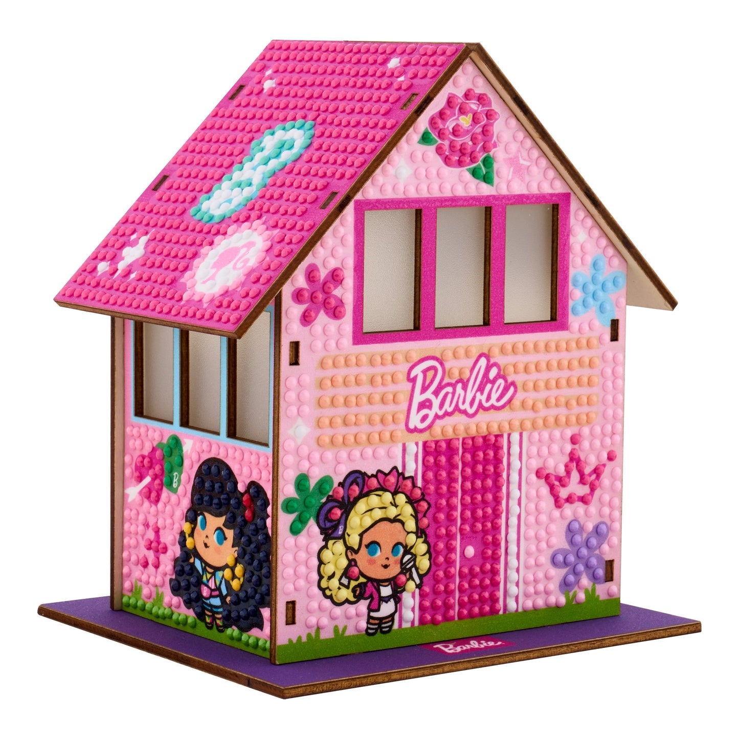 Diamond Art Club LED 3D Gem House - Barbie’s™ Villa