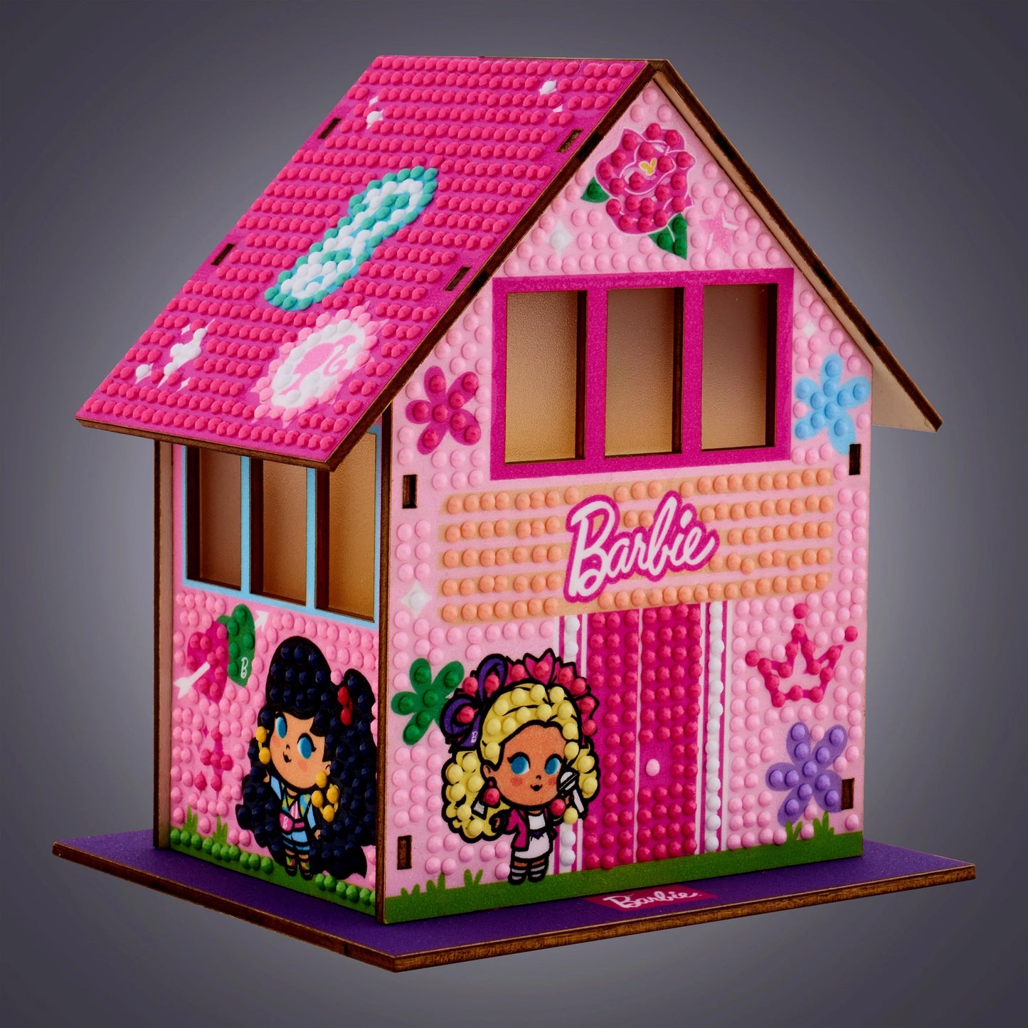 Diamond Art Club LED 3D Gem House - Barbie’s™ Villa