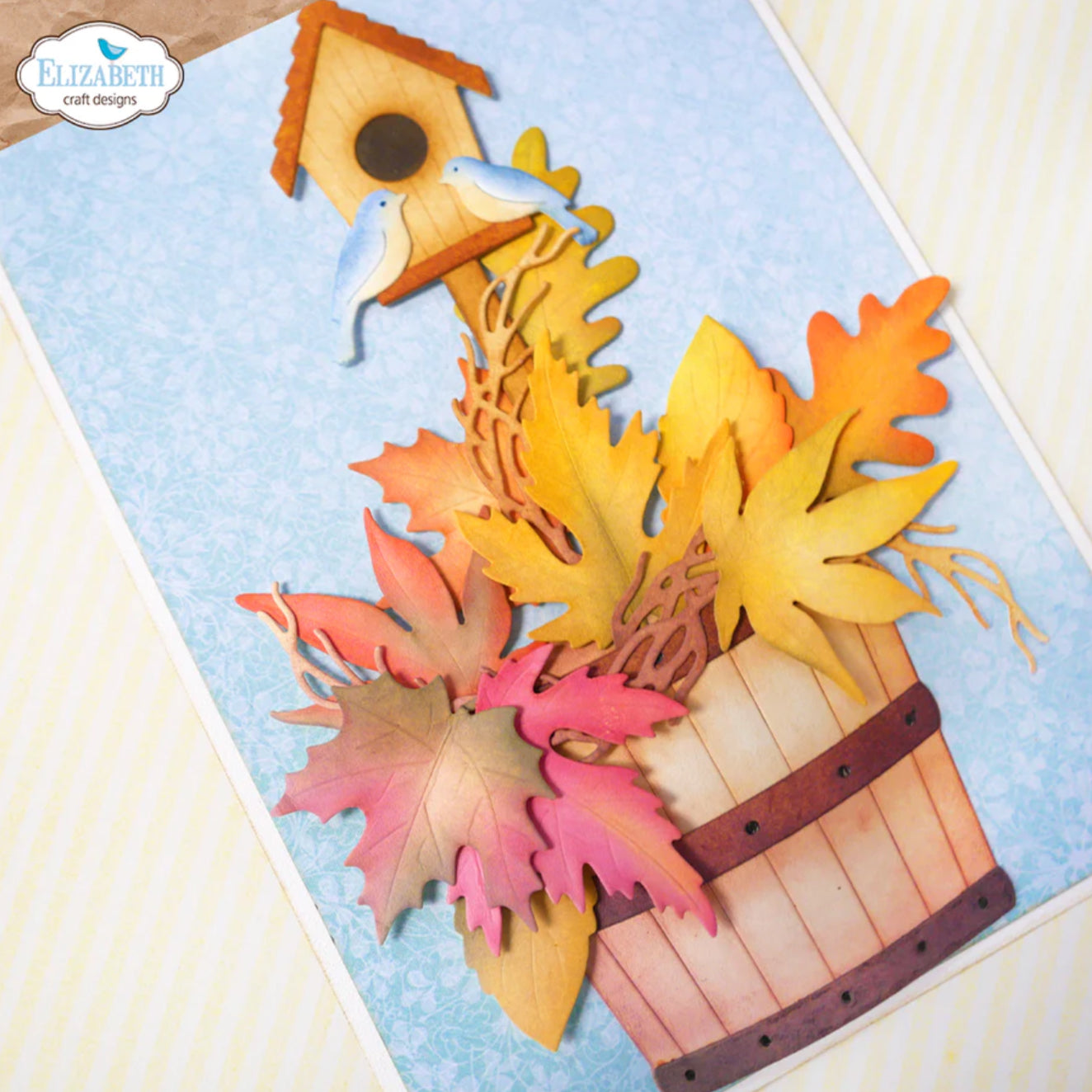 Elizabeth Craft Designs Floral Foliage 1 Die Set