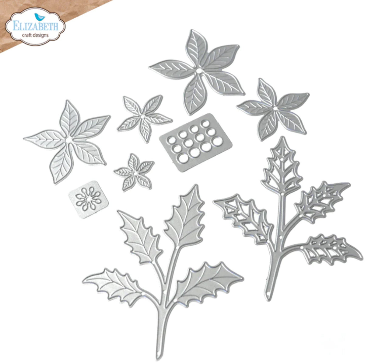 Elizabeth Craft Designs Florals 24 Die Set
