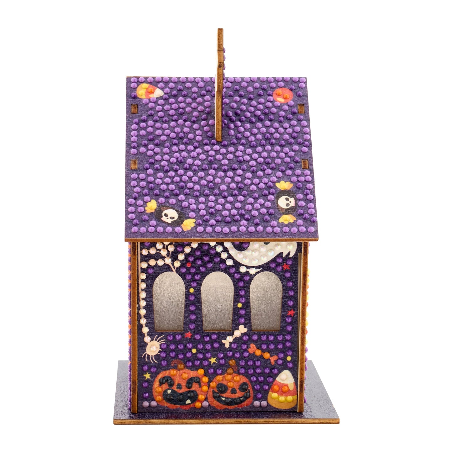 Diamond Art Club LED 3D Gem House - Pumpkin Glow Manor