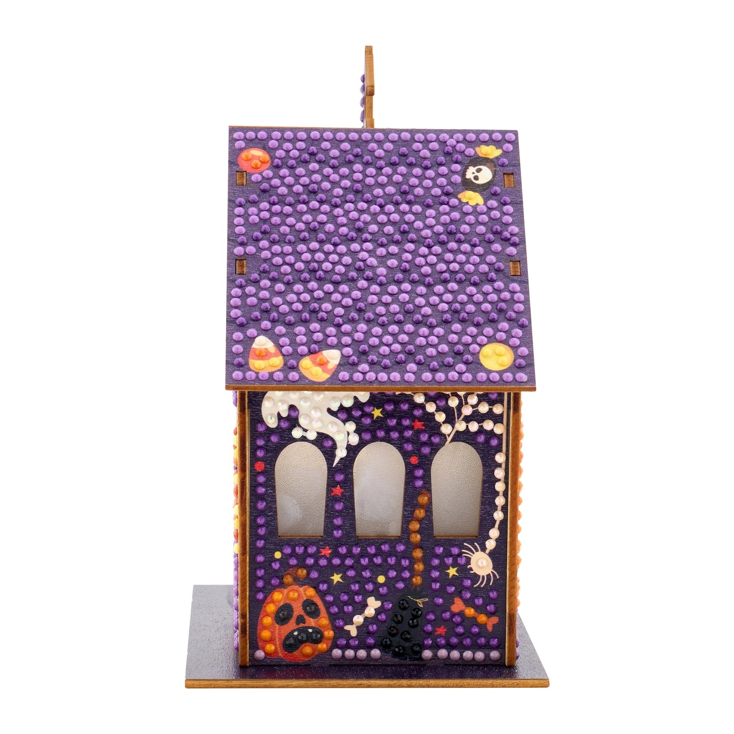 Diamond Art Club LED 3D Gem House - Pumpkin Glow Manor