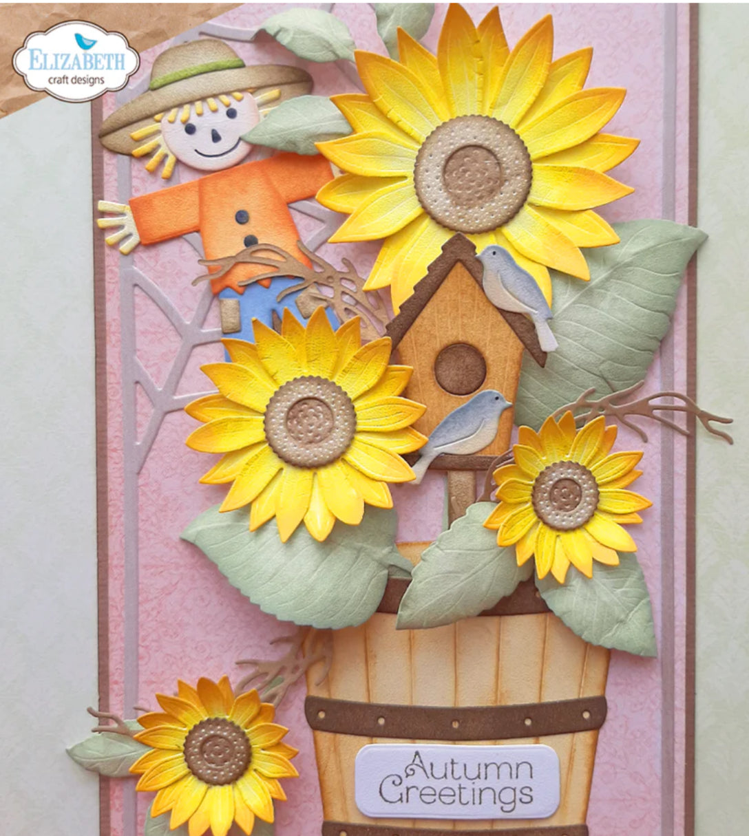 Elizabeth Craft Designs Florals 26 Die Set