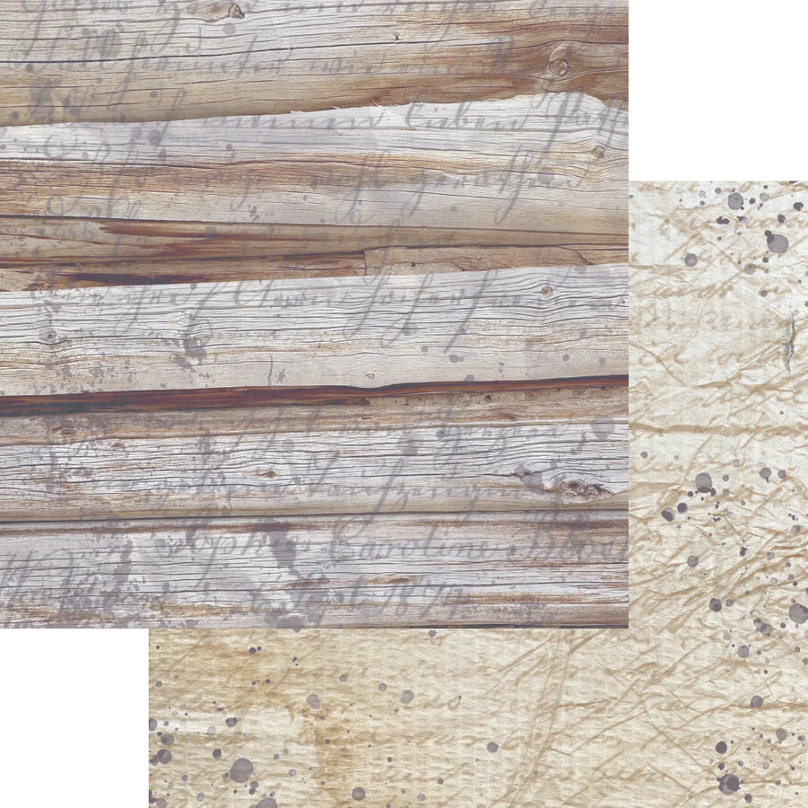 Elizabeth Craft Designs Abandoned Papers 12” x 12” Paper