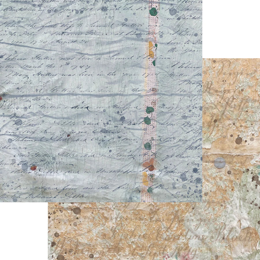 Elizabeth Craft Designs Abandoned Papers 12” x 12” Paper