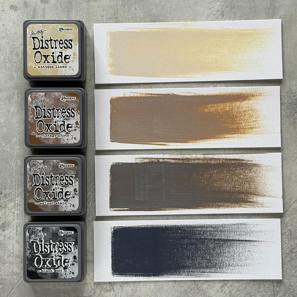 Tim Holtz Mini Distress Oxide Ink Pads 4/Pkg - Kit 6