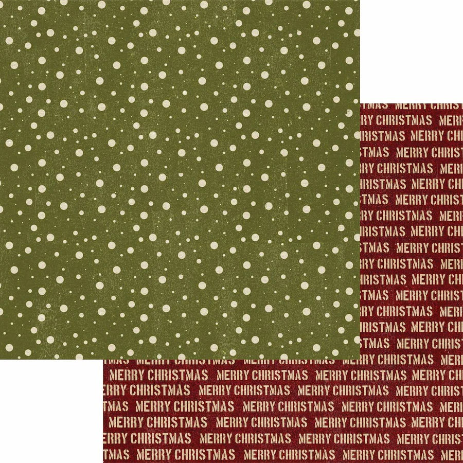 Elizabeth Craft Designs Christmas Field Notes 12” x 12” Paper