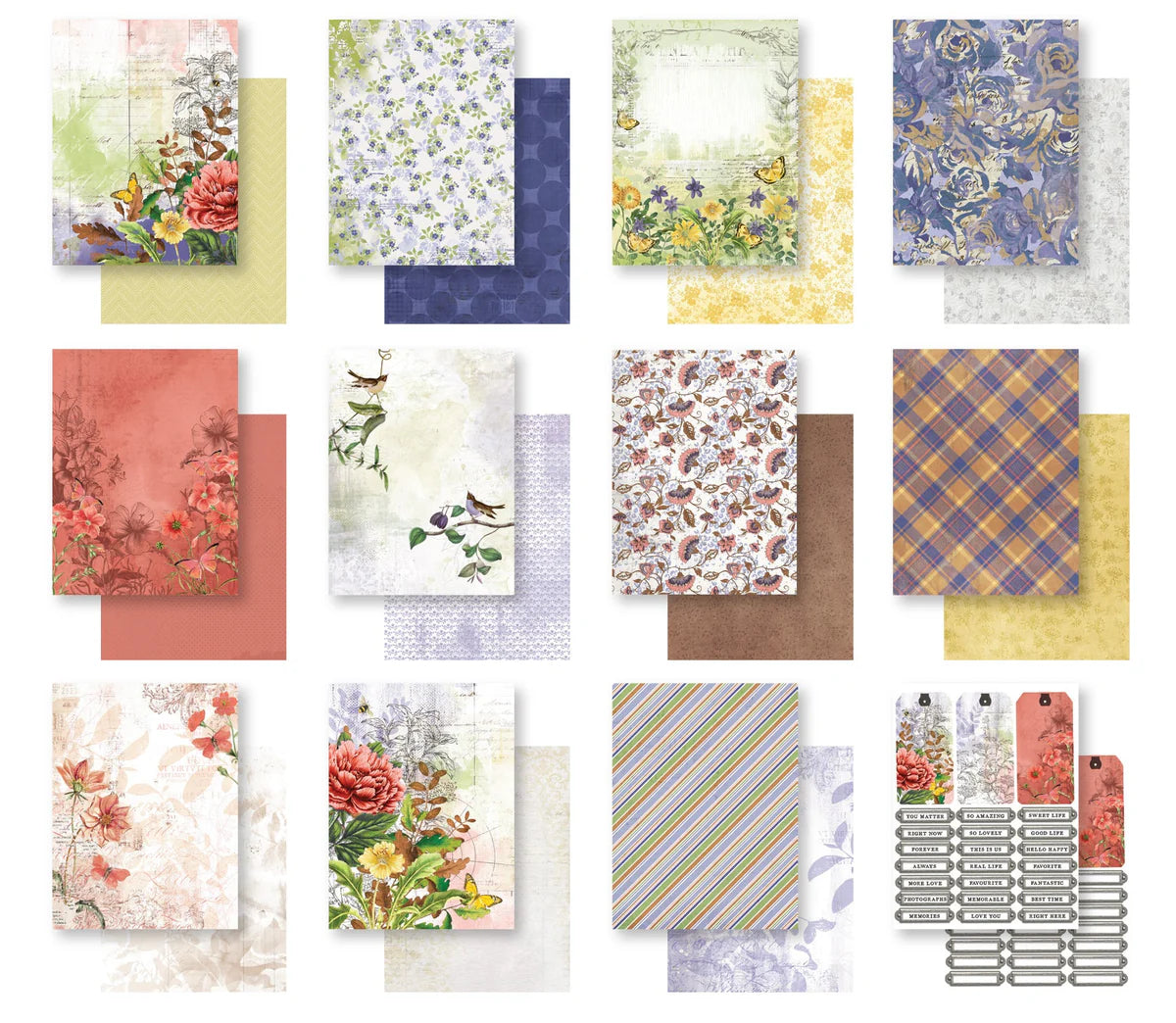 Arden Creative Studio Laurel Grove 6” x 8” Paper Pack