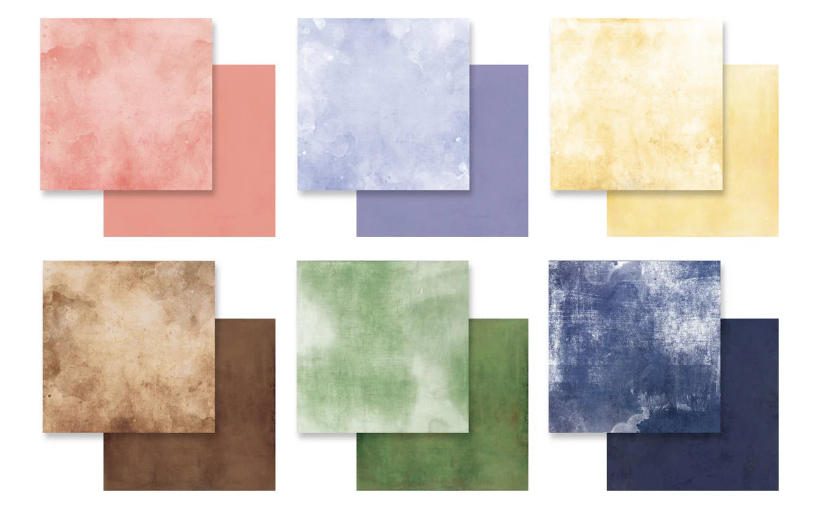 Arden Creative Studio Laurel Grove Solids 12” x 12” Paper Pad