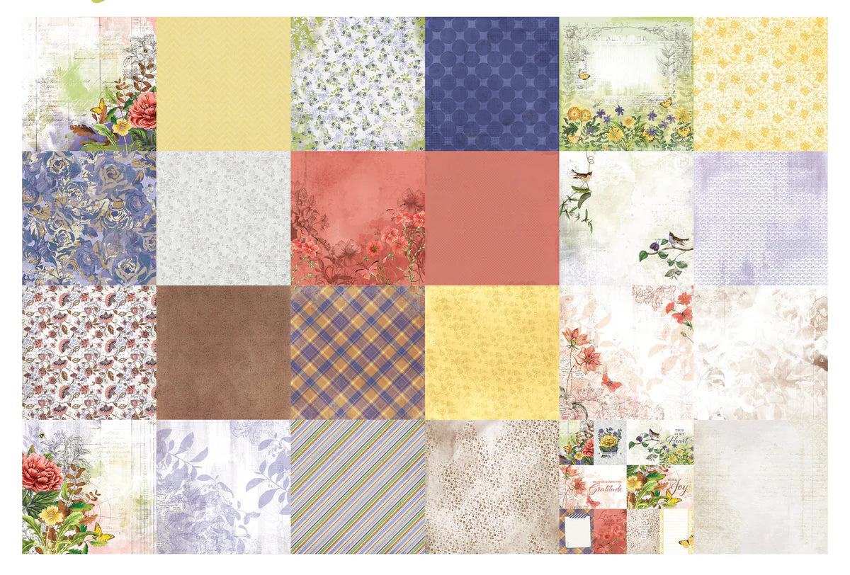 Arden Creative Studio Laurel Grove 12” x 12” Paper Pad