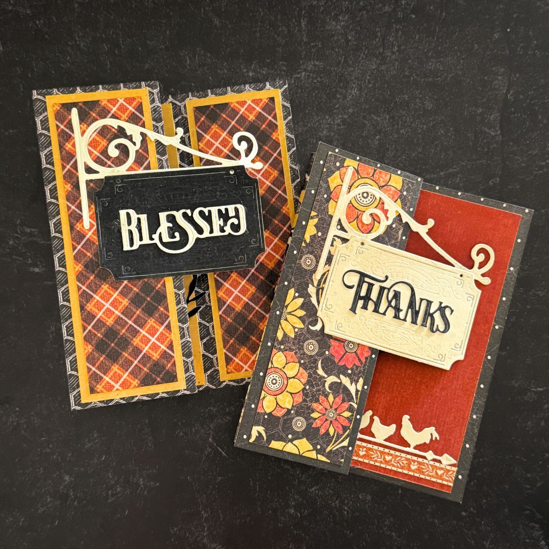 Graphic 45 Farmhouse - Keepsake Kit (with Exclusive Metal Die Set)