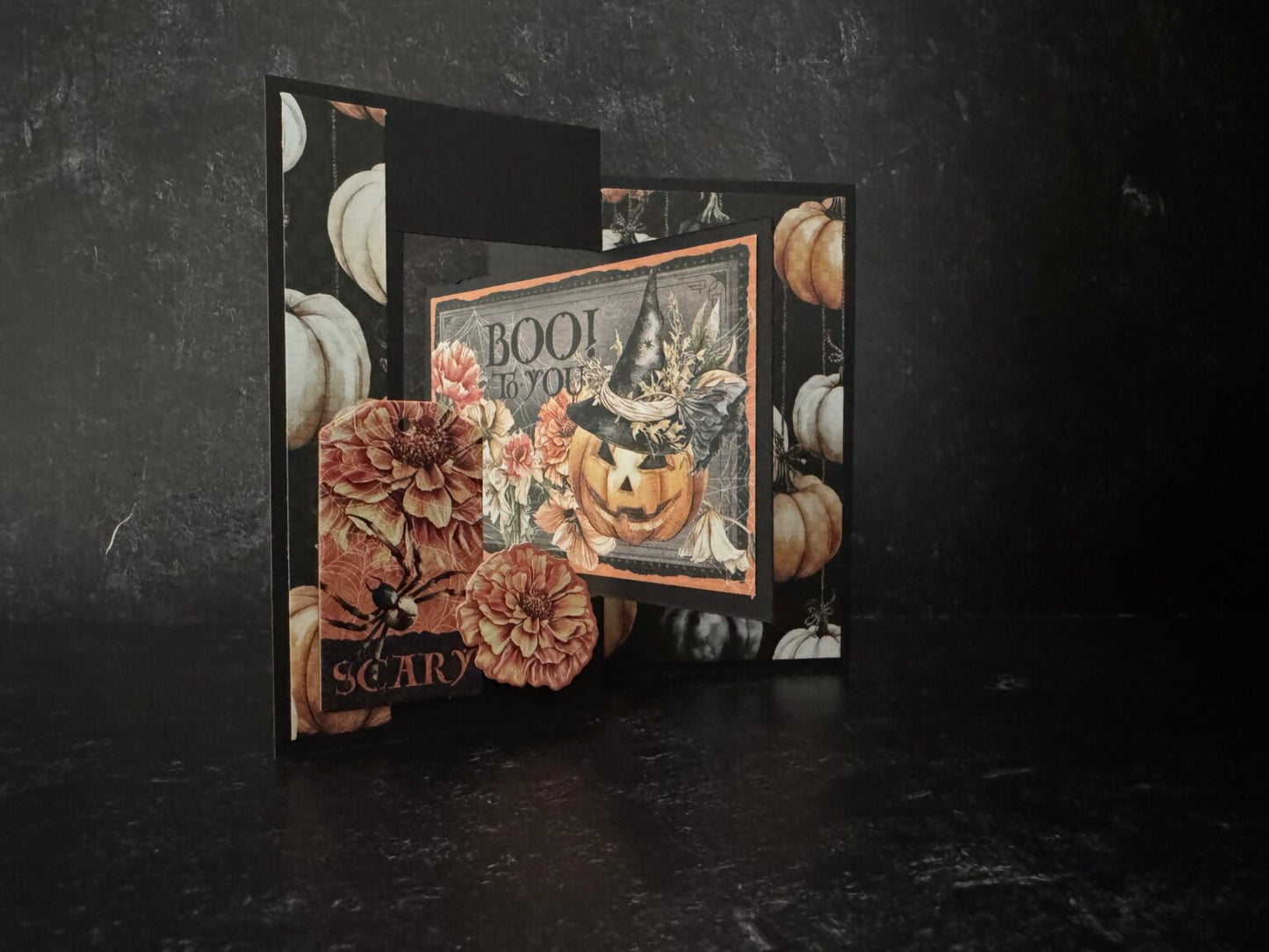 Graphic 45 Ghostly Greetings - Swing Card Set 2025 Kit 7