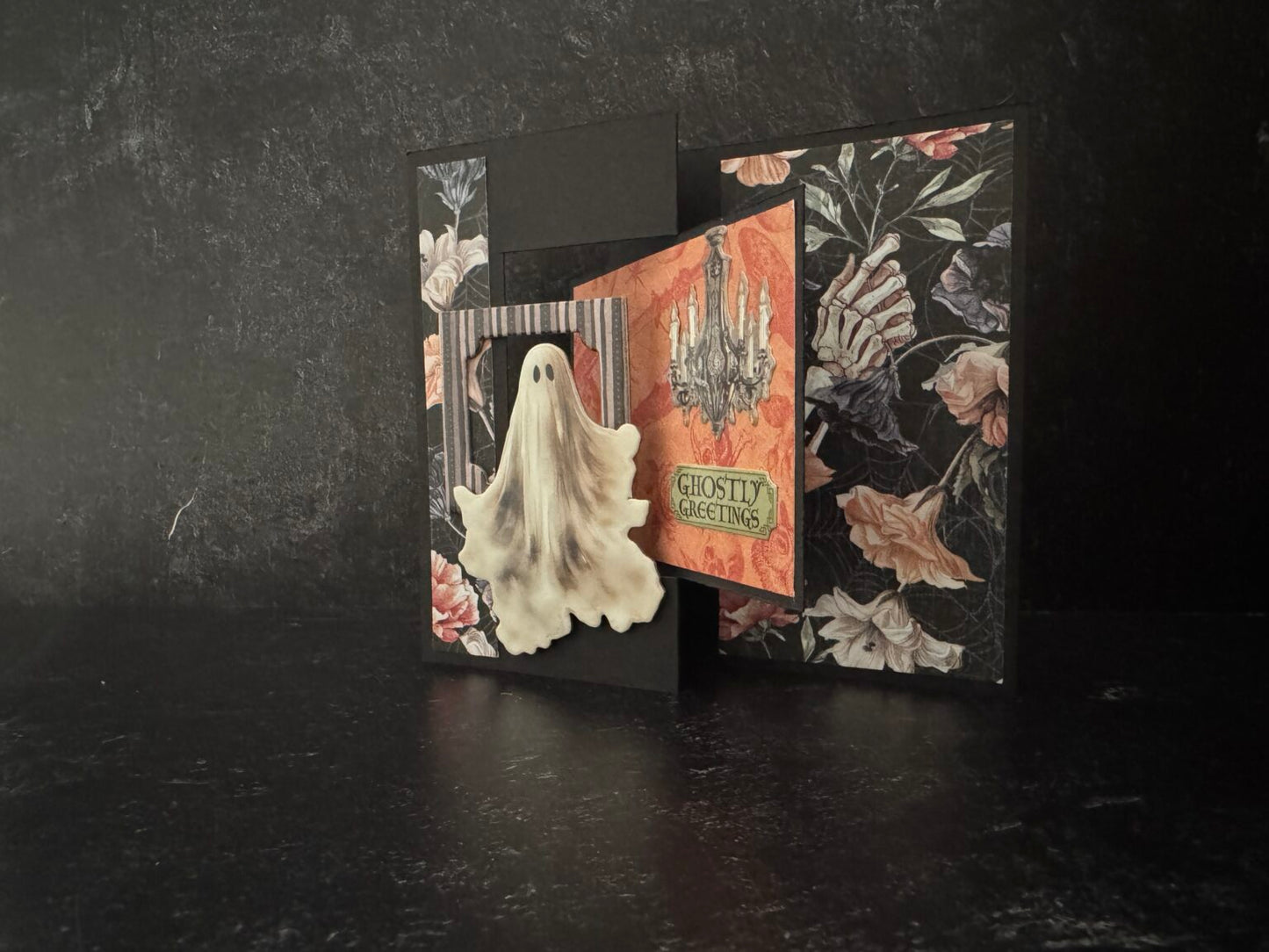 Graphic 45 Ghostly Greetings - Swing Card Set 2025 Kit 7
