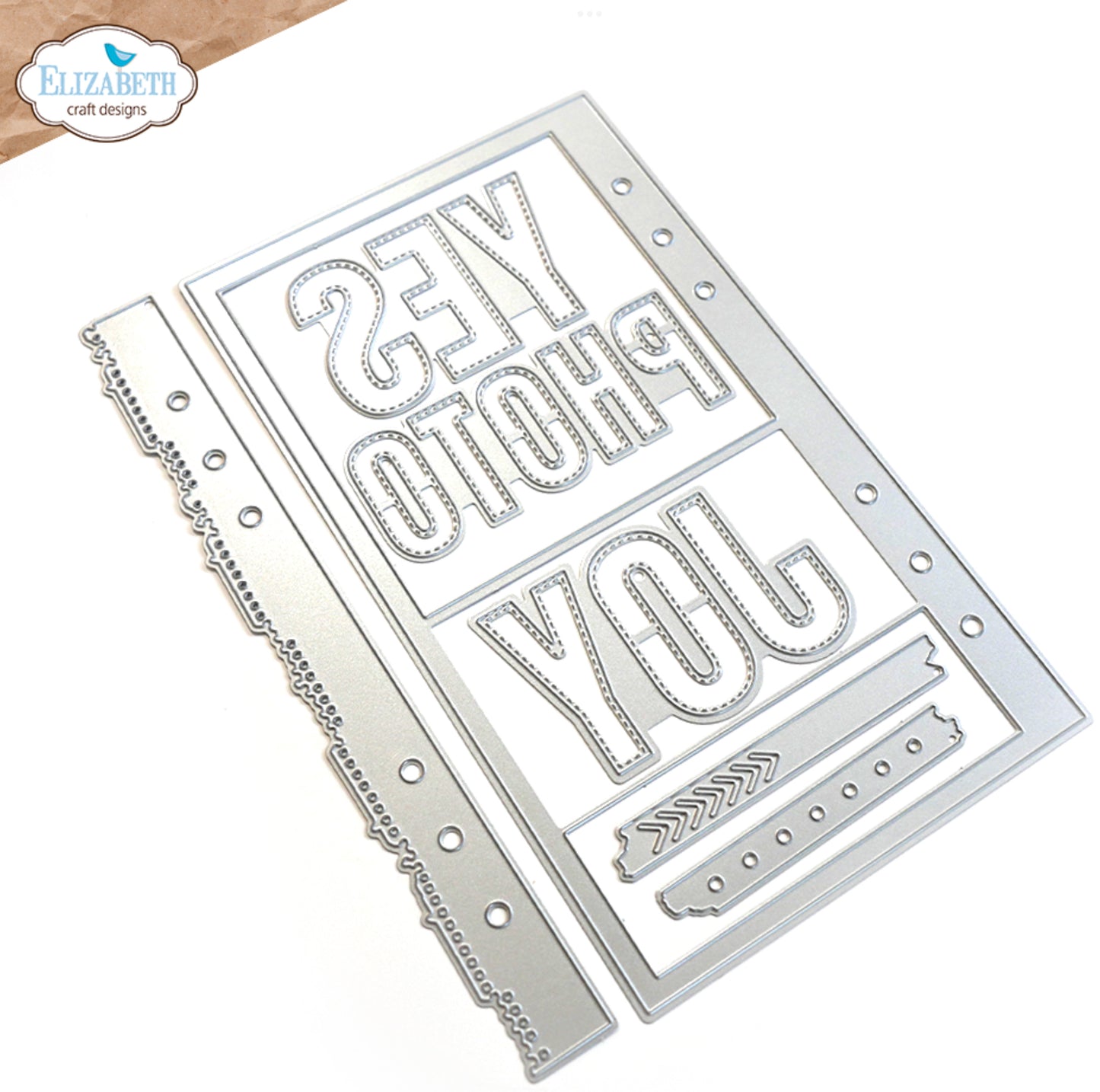Elizabeth Craft Designs Yes Joy Page Die Set