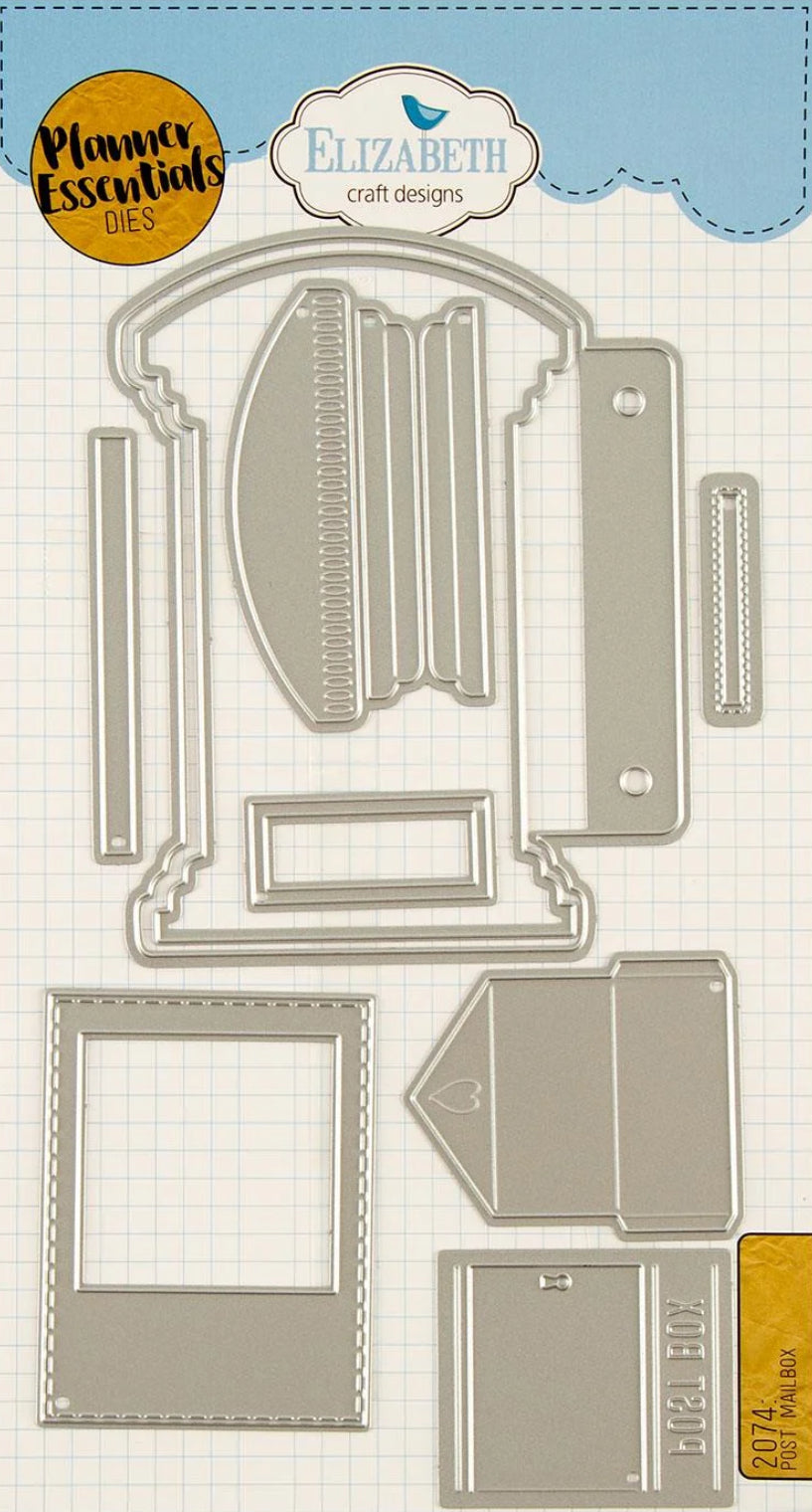 Elizabeth Craft Designs Post Mailbox Die Set