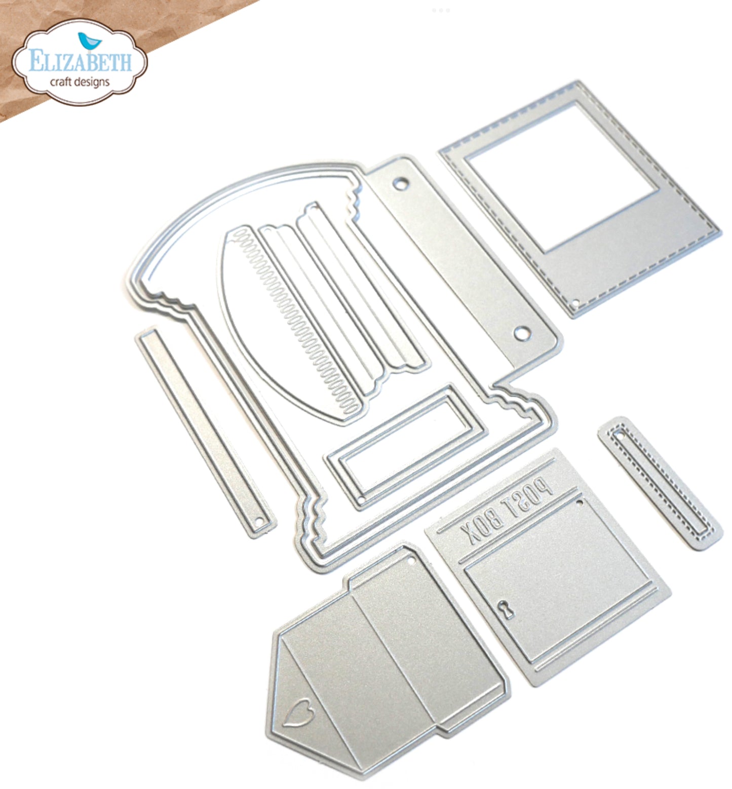 Elizabeth Craft Designs Post Mailbox Die Set