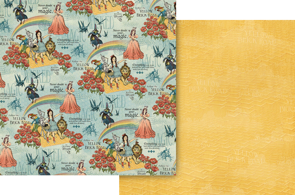 Graphic 45 Wonder of Oz 12” x 12” Collection Pack
