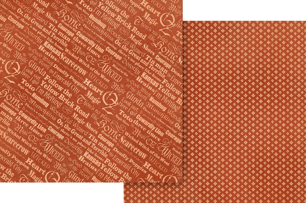 Graphic 45 Wonder of Oz 8” x 8” Collection Pack