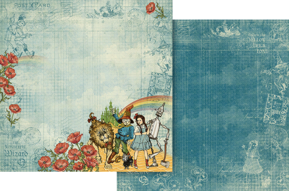 Graphic 45 Wonder of Oz 12” x 12” Collection Pack