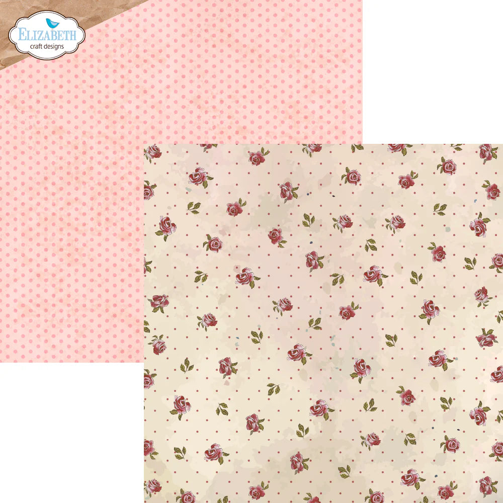 Elizabeth Craft Designs Romantic Revival 12” x 12” Paper Pack
