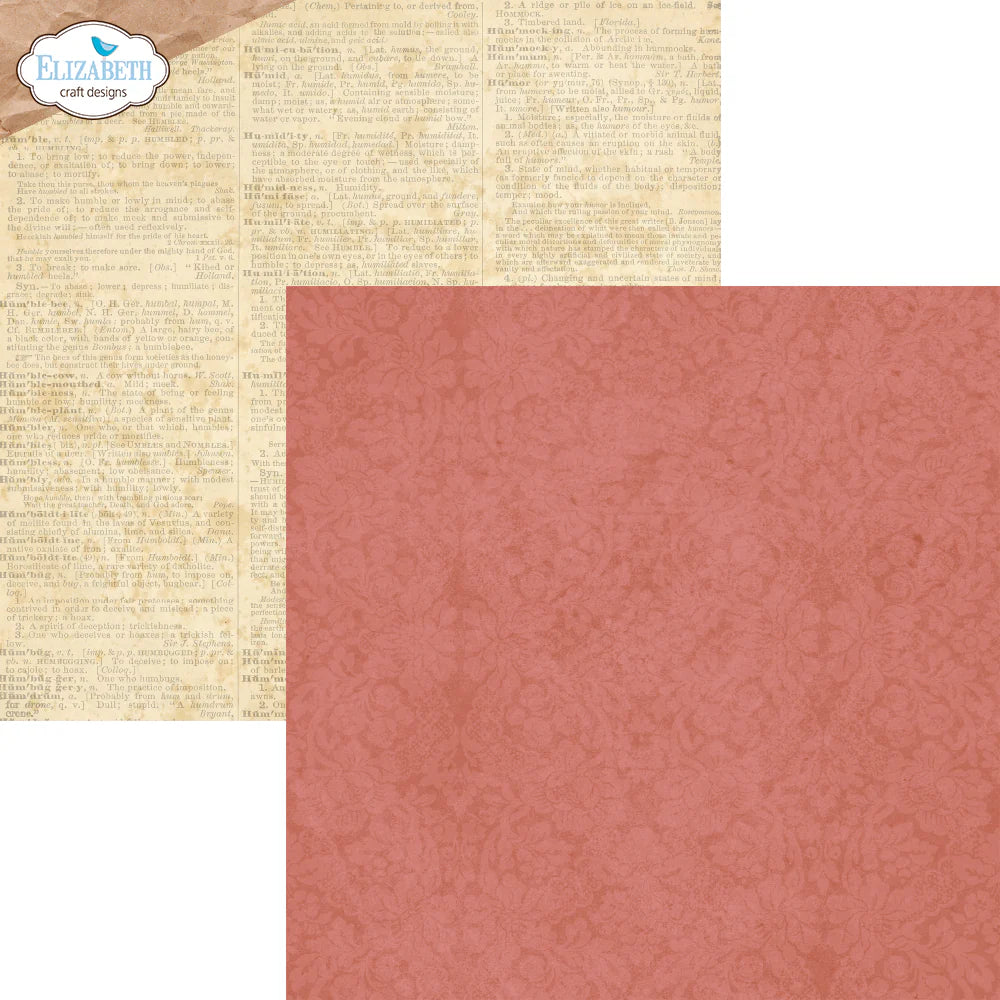 Elizabeth Craft Designs Romantic Revival 12” x 12” Paper Pack