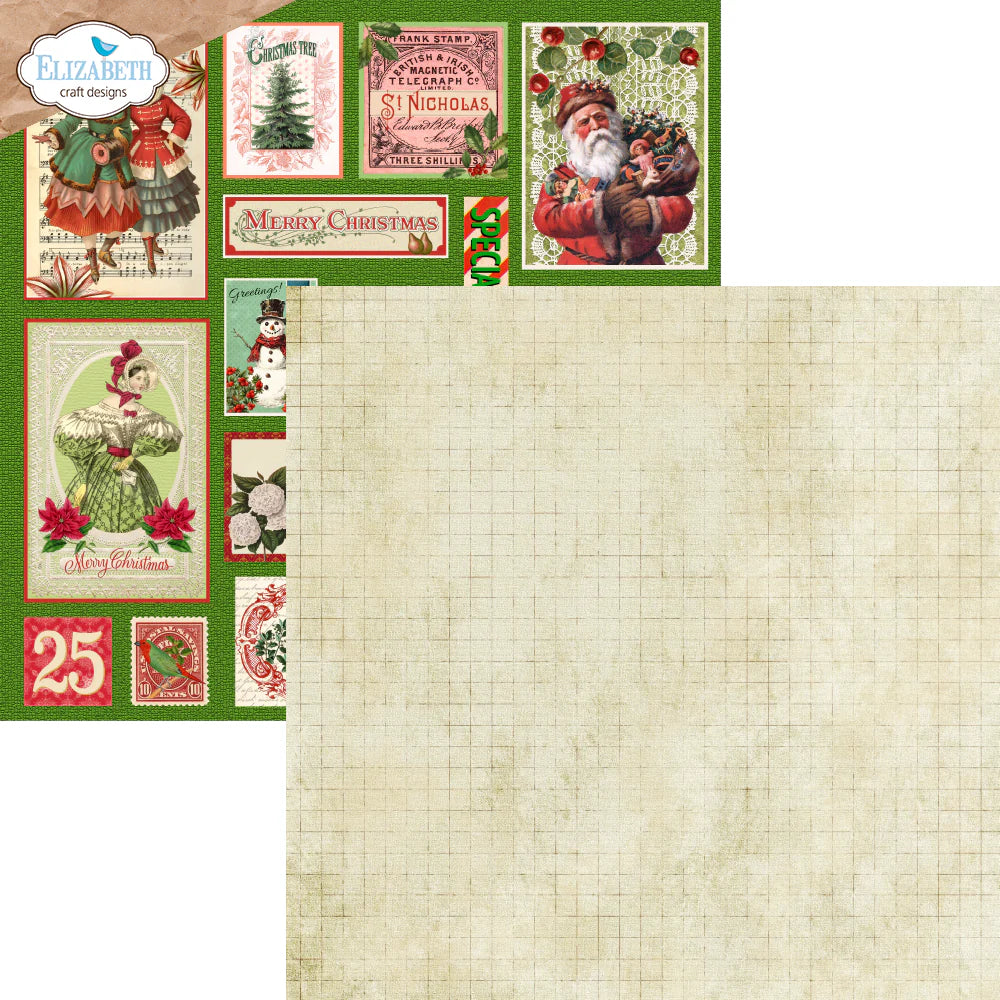 Elizabeth Craft Designs Romantic Revival 12” x 12” Paper Pack
