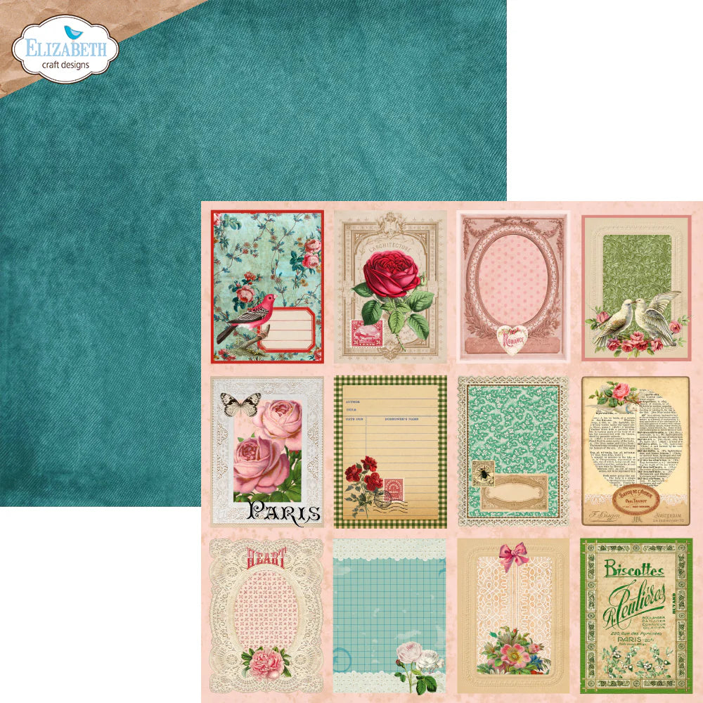 Elizabeth Craft Designs Romantic Revival 12” x 12” Paper Pack