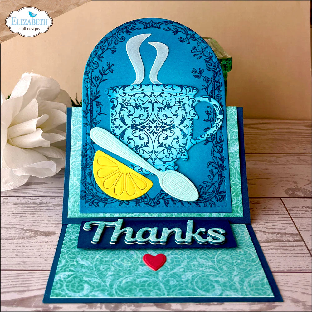 Elizabeth Craft Designs Music & Ornate Frame Stamp Set
