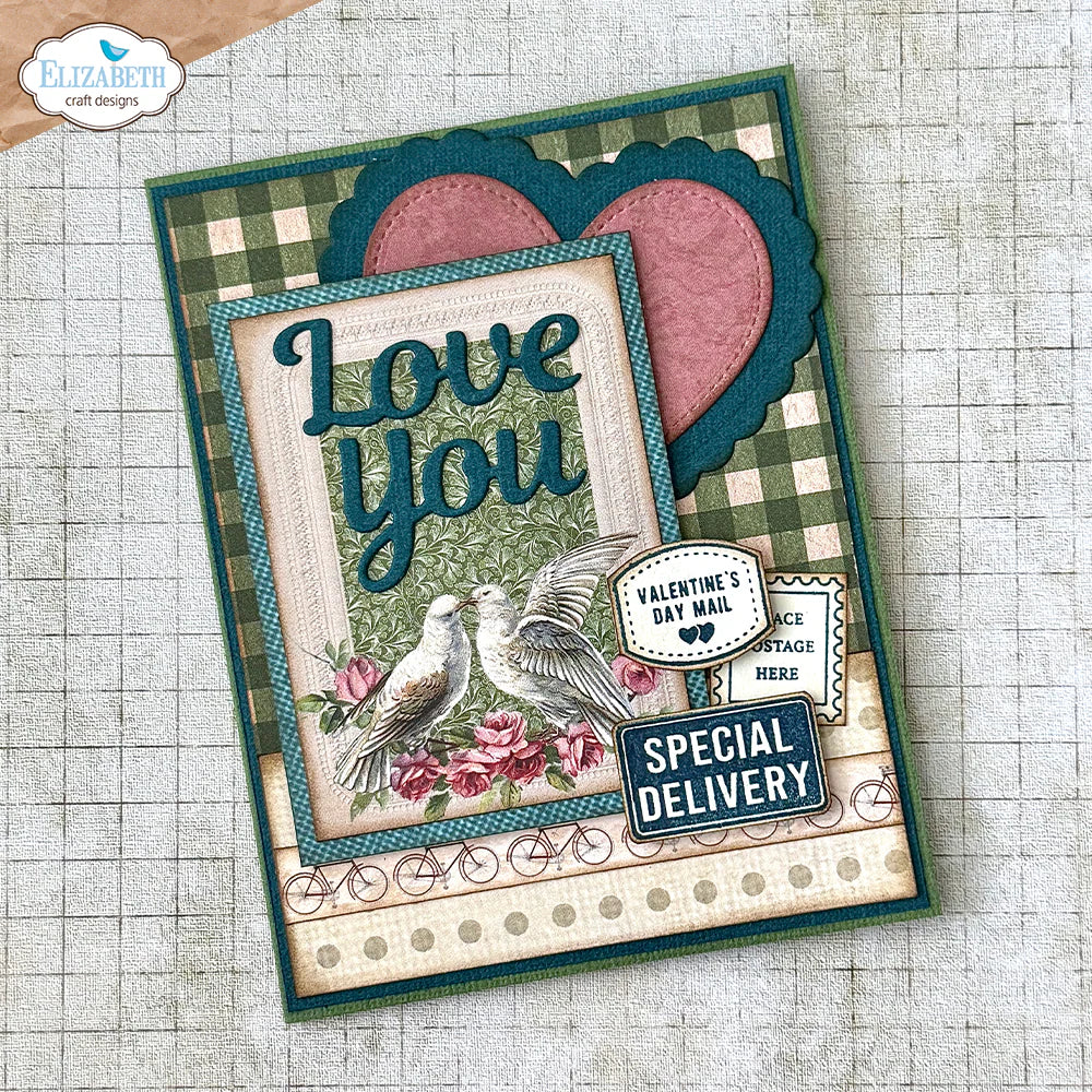 Elizabeth Craft Designs Everyday Big Words Metal Die Set