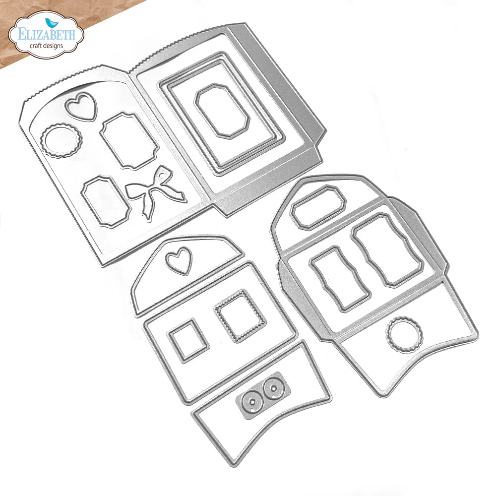 Elizabeth Craft Designs Envelopes & Paper Stack Metal Die Set