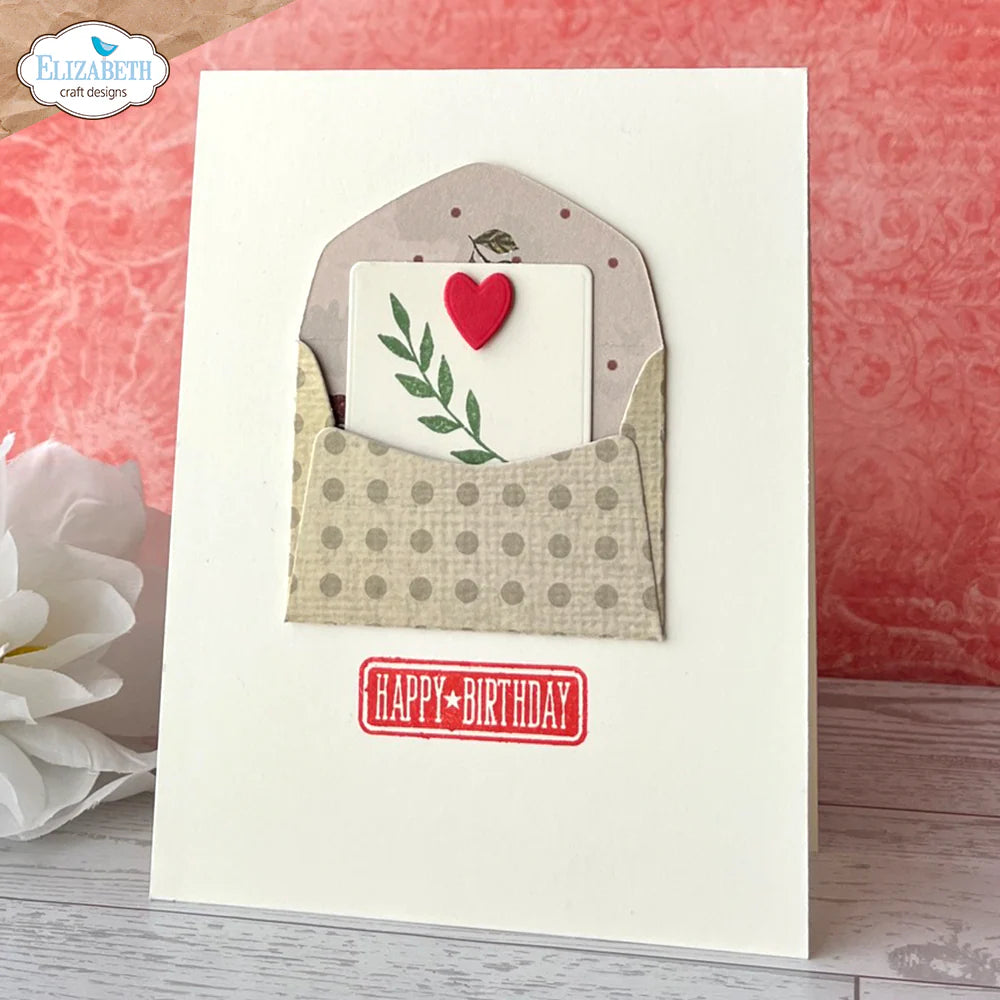 Elizabeth Craft Designs Envelopes & Paper Stack Metal Die Set