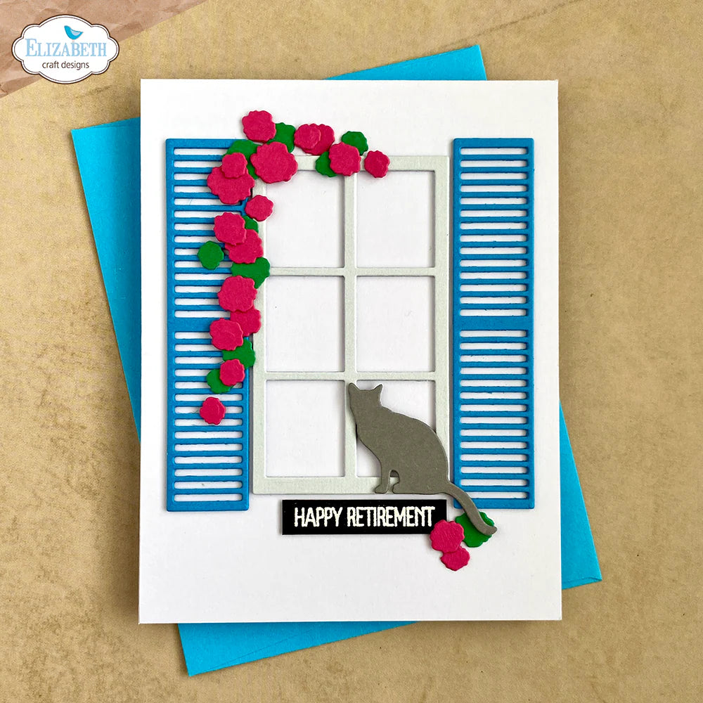 Elizabeth Craft Designs Through the Window Metal Die Set
