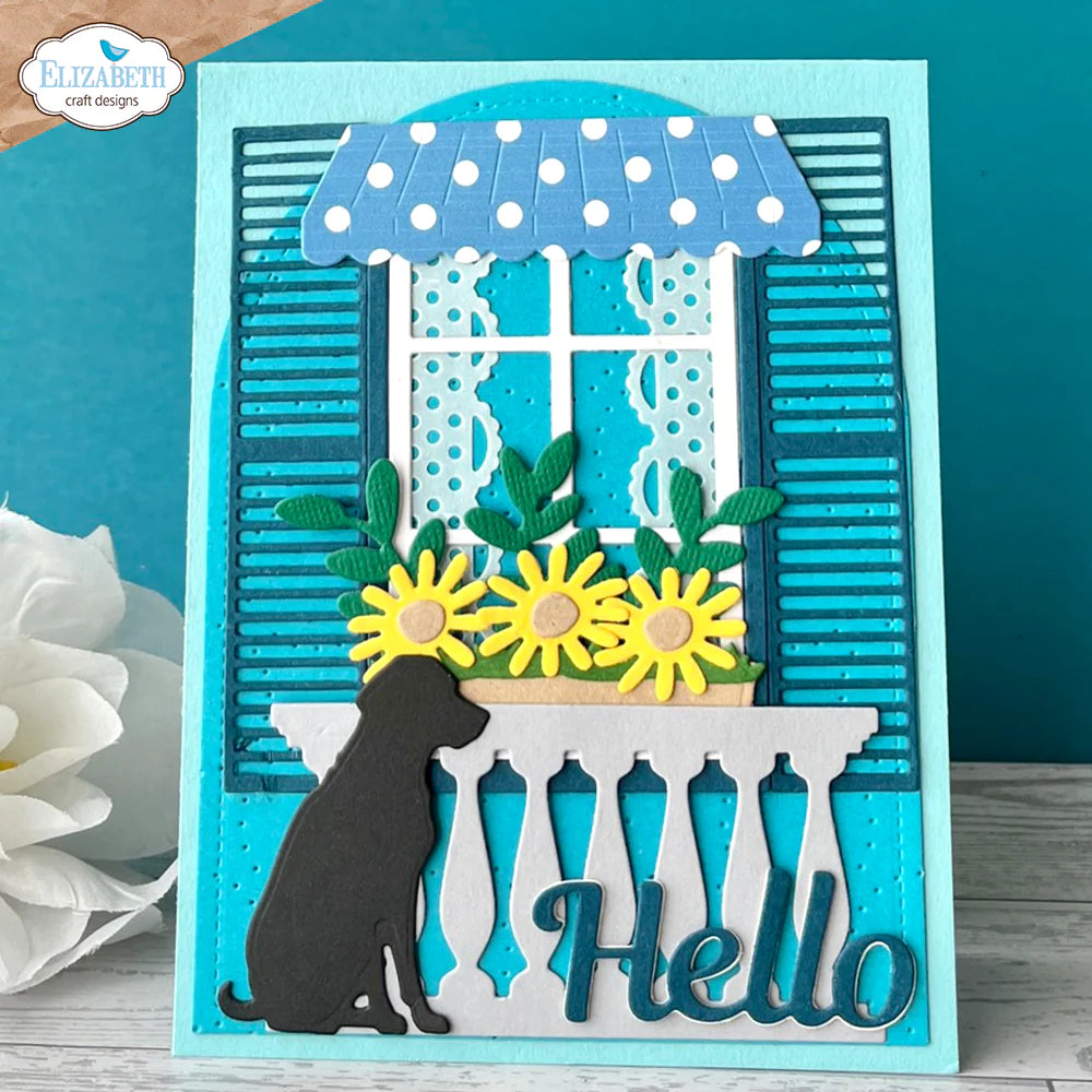 Elizabeth Craft Designs Through the Window Metal Die Set