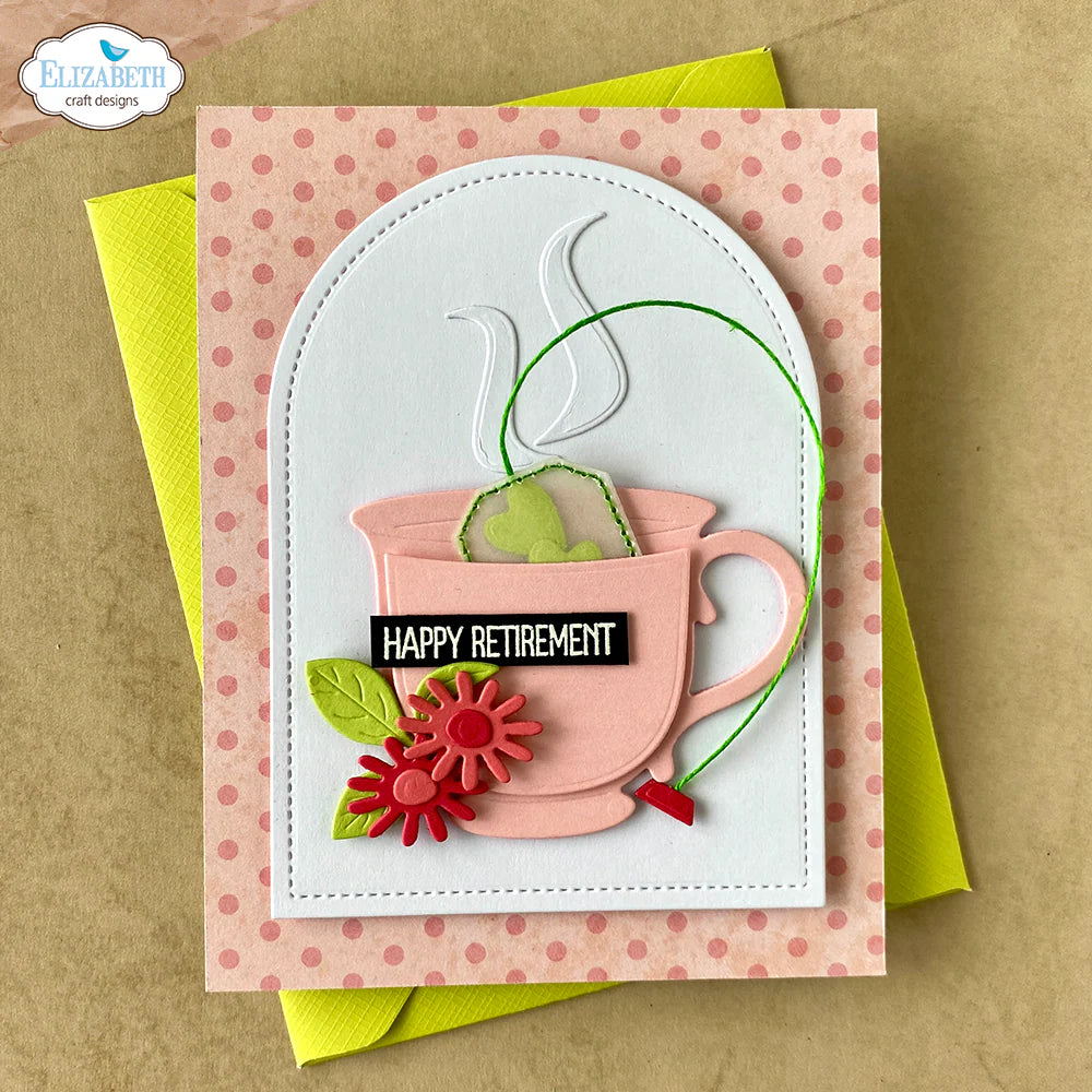 Elizabeth Craft Designs Tea Time Metal Die Set
