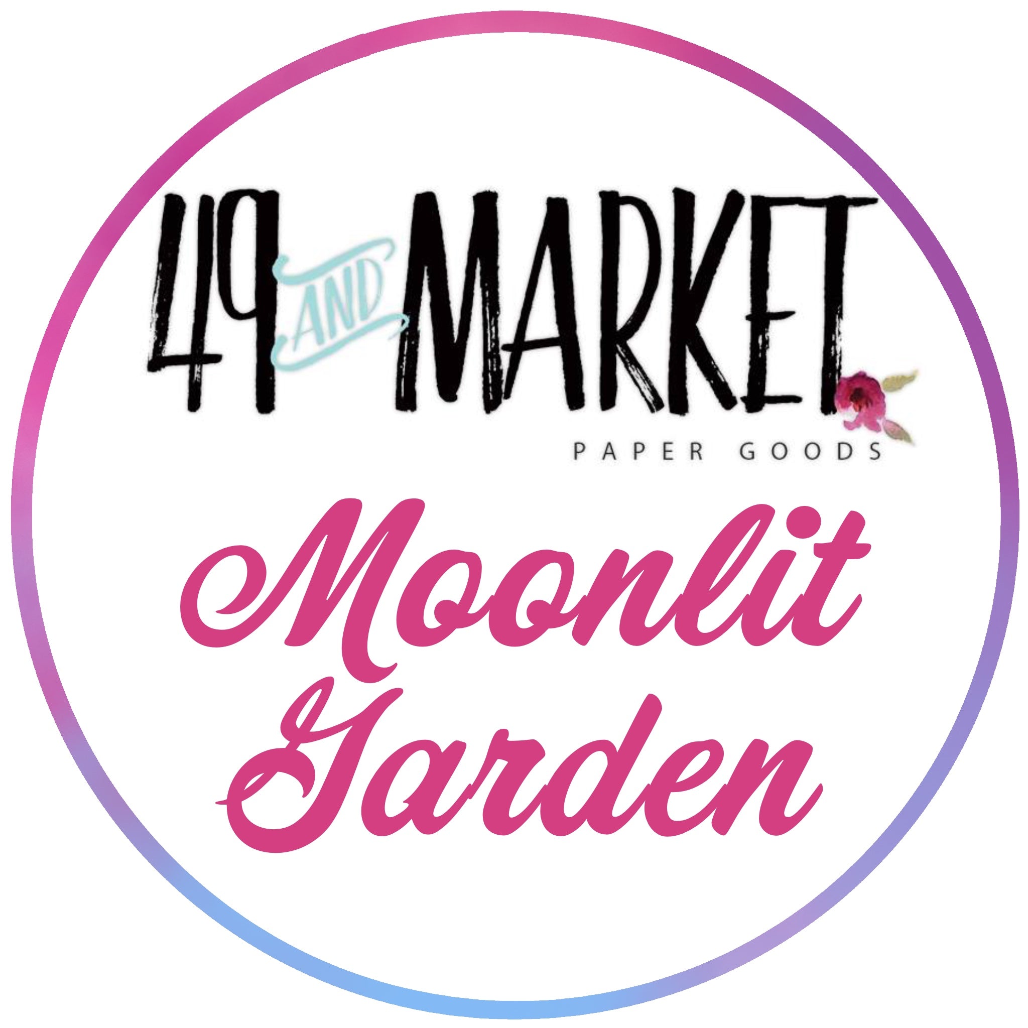 49 and Market Vintage Artistry Moonlit Garden Cluster Kit (VMG25637)