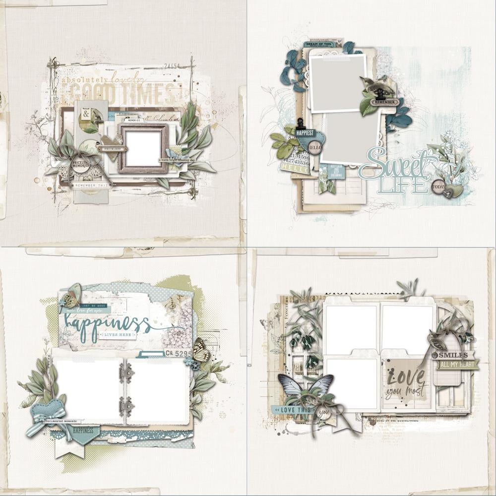 49 & Market Vintage Artistry Moonlit Garden Ultimate Page Kit
