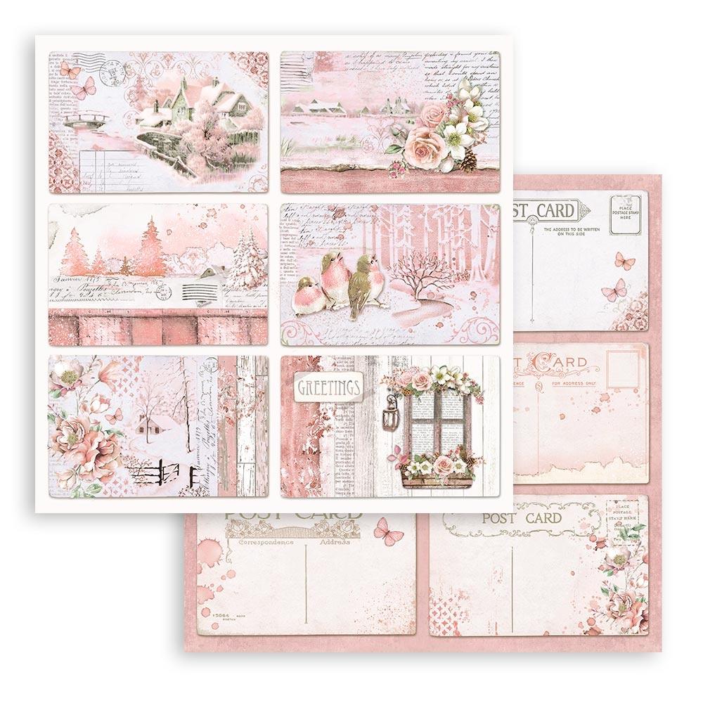 Stamperia Roseland 8” x 8” Paper Collection