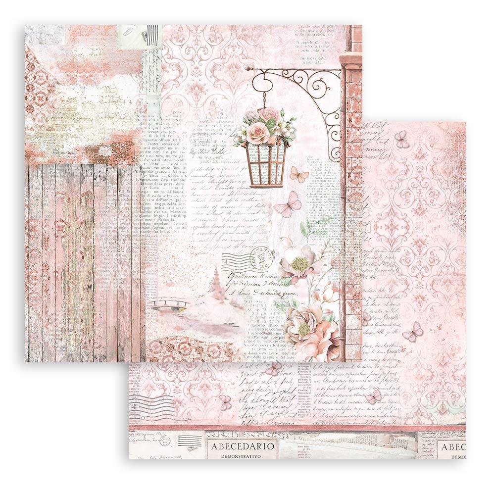 Stamperia Roseland 8” x 8” Paper Collection