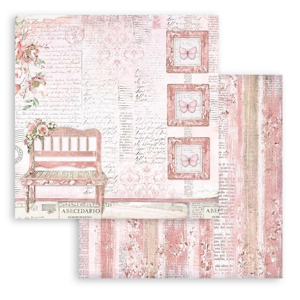Stamperia Roseland 8” x 8” Paper Collection