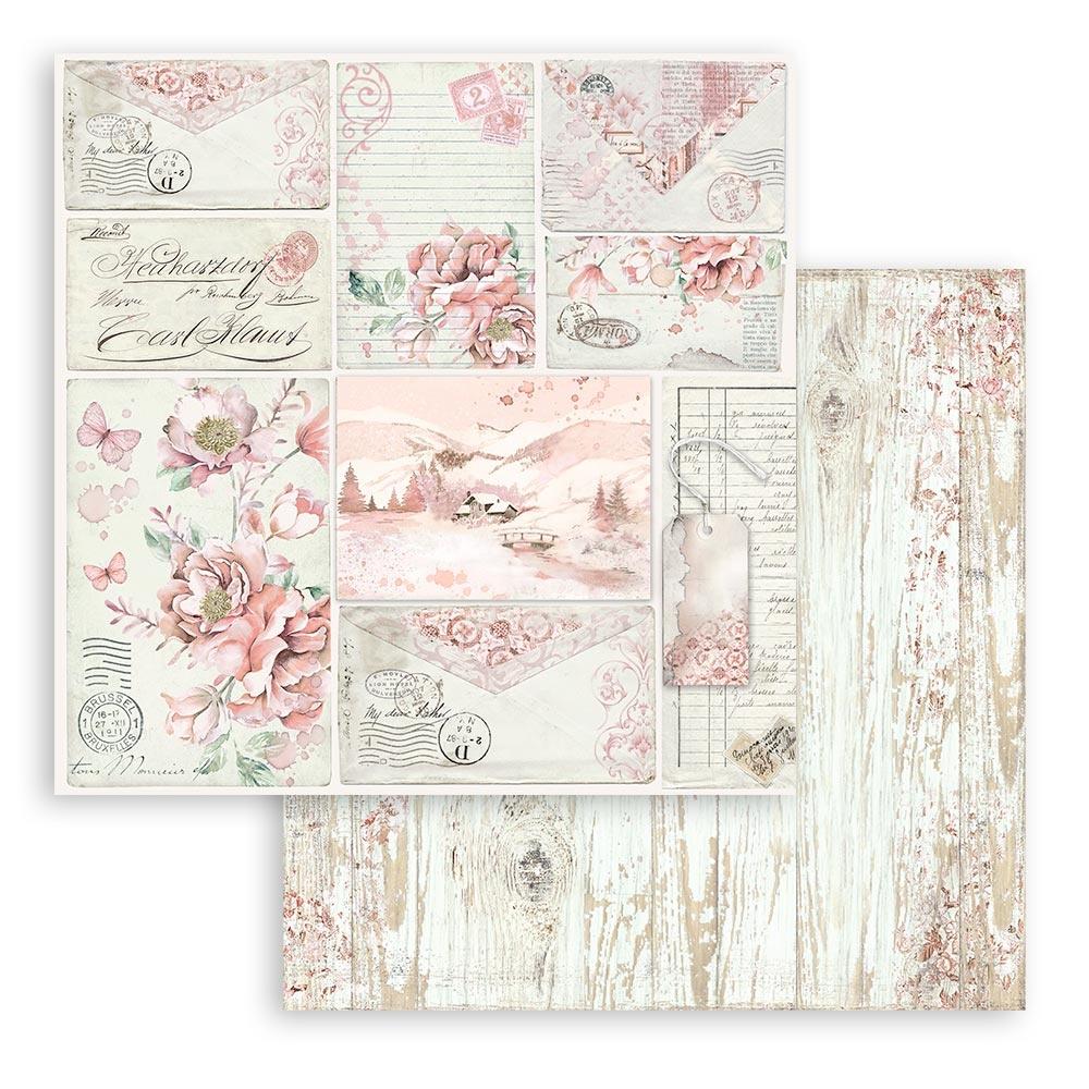Stamperia Roseland 8” x 8” Paper Collection